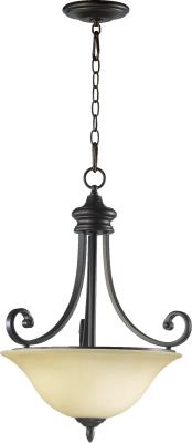 Quorum Canada - 8154-3-86 - Bryant - Three Light Pendant - Oiled Bronze