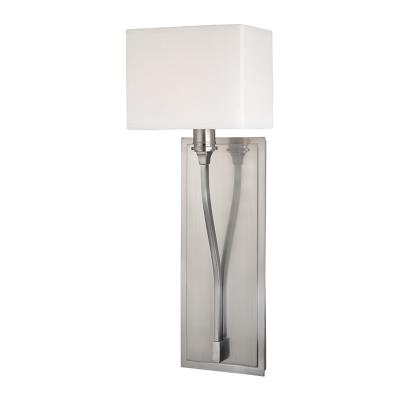 One Light Wall Sconce - Satin Nickel