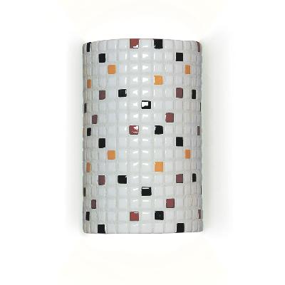 Mosaic Confetti 1 Light Wall Sconce Finish: Multicolor, Bulb Type: Incandescent, Wet Location Compatible: No