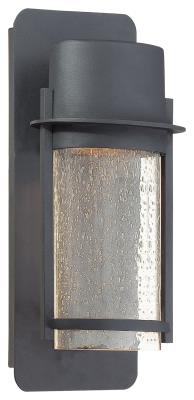 Artisan Lane - One Light Outdoor Wall Mount - Coal