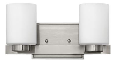 Two Light Bath - Brushed Nickel