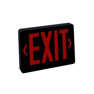 LED Exit Sign - Black