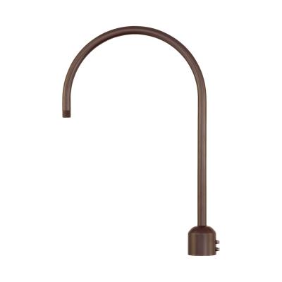 Millennium - RPAS-ABR - R Series - One Light Post Adapter - Architectural Bronze