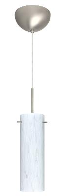 Besa - 1BC-493019-SN - One Light Pendant - Satin Nickel