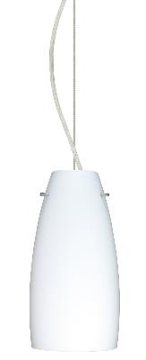 Besa - 1KX-151207-SN - Tao - One Light Pendant - Satin Nickel