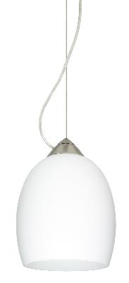 Besa - 1KX-169707-SN - Lucia - One Light Pendant - Satin Nickel