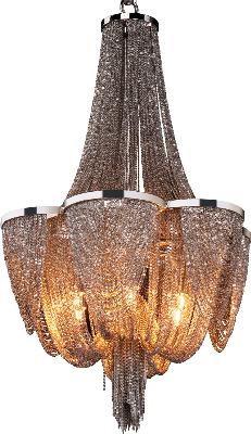 Maxim - 21464NKPN - Chantilly - LED Chandelier - Polished Nickel