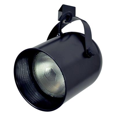 Nora Lighting - NTH-131B - Track Inc Line Voltage - Rd Back Cyl Par38 Bk,Bk Baf - Black