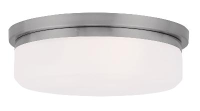 Livex Lighting - 7392-91 - Stratus - Two Light Wall Sconce/Ceiling Mount - Brushed Nickel