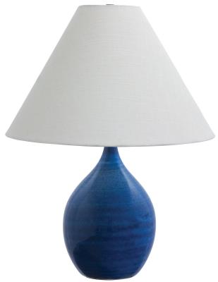 House of Troy - GS300-BG - Scatchard - One Light Table Lamp - Blue Gloss