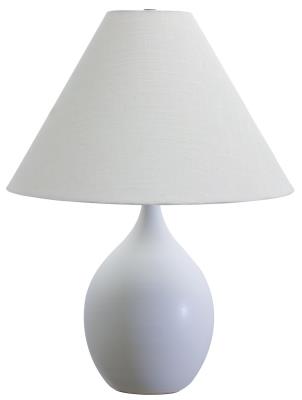 House of Troy - GS300-WM - Scatchard - One Light Table Lamp - White Matte