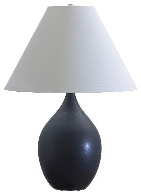 House of Troy - GS400-BM - Scatchard - One Light Table Lamp - Black Matte