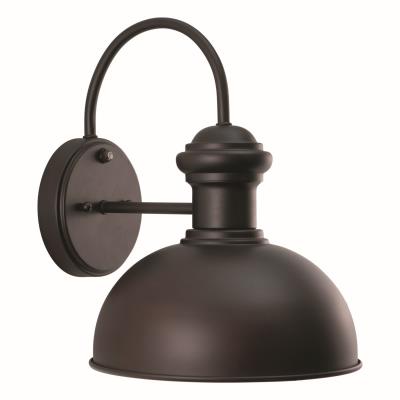 Vaxcel - T0016 - Franklin - One Light Outdoor Wall Mount - Oil Burnished Bronze and Light Gold