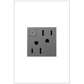Legrand - ARPS152M4 - adorne - 15A Energy-Saving On/Off Outlet - Magnesium