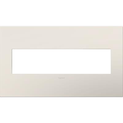 Legrand - AWP4GLA4 - Adorne - Gang Wall Plate - Satin Light Almond