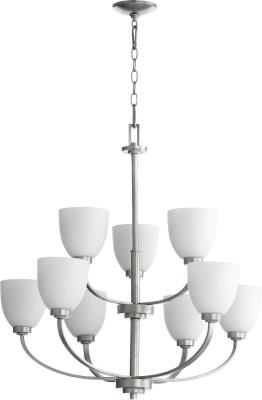 Quorum Canada - 6060-9-64 - Reyes - Nine Light Chandelier - Classic Nickel