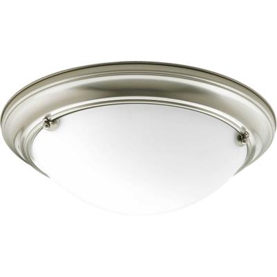 Progress Lighting - P3561-09 - Eclipse - Two Light Flush Mount - Brushed Nickel