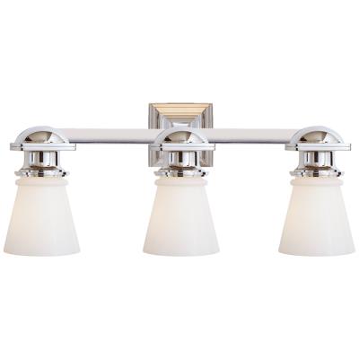 Three Light Wall Sconce
