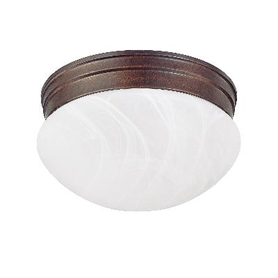 Capital Lighting - 5678BB - Scott - Two Light Flush Mount - Burnished Bronze