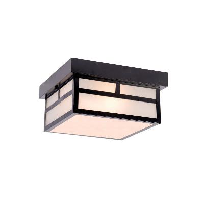 Acclaim Lighting - 4710BK - Artisan - Two Light Flushmount - Matte Black