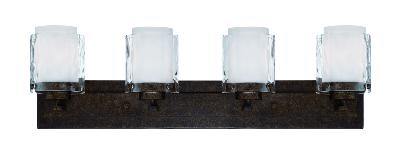 Craftmade - 35404-PR - Kenswick - Four Light Vanity - Peruvian Bronze