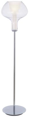 George Kovacs - P3808-077 - Soft - One Light Torchiere - Chrome