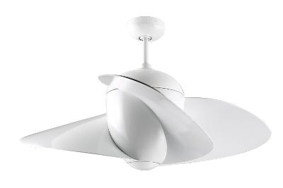 Elliptical - Ceiling Fan - White