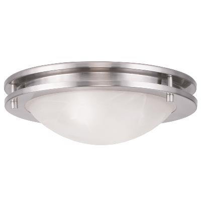 Two Light Ceiling Mount - Brushed Nickel