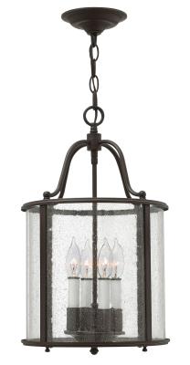 LED Foyer Pendant - Olde Bronze