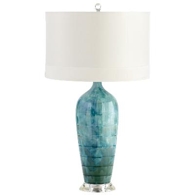 LED Table Lamp - Blue Glaze