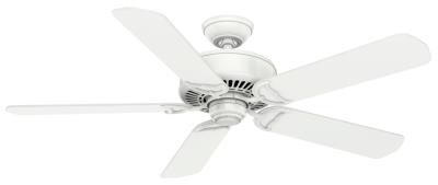 cas 59510 Casablanca 54in Ceiling Fan Snow White - Panama Bulbs Not Included 54IN W X 13.29IN H
