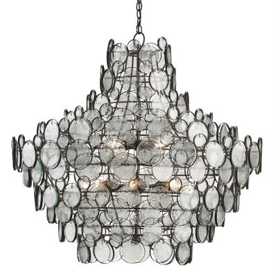 12 Light Chandelier - Bronze