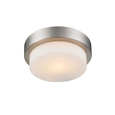 Golden - 1270-09 PW - Multi-Family - One Light Flush Mount - Pewter