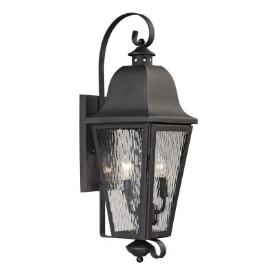 ELK Home - 47101/2 - Forged Brookridge - Two Light Outdoor Wall Sconce - Charcoal