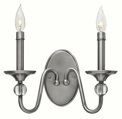 LED Wall Sconce - Polished Antique Nickel