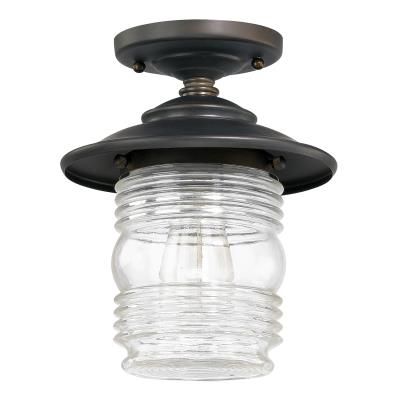 Capital Lighting - 9677OB - Creekside - One Light Outdoor Flush Mount - Old Bronze