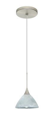 Besa - 1XT-174352-SN - Domi - One Light Pendant - Satin Nickel