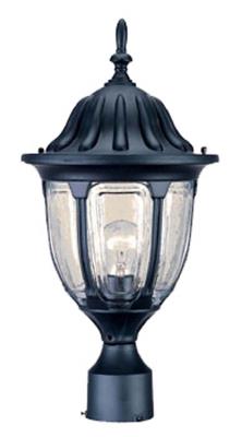 Acclaim Lighting - 5067BK - One Light Post Mount - Matte Black