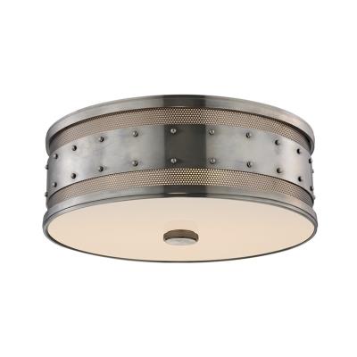 Hudson Valley - 2206-HN - Gaines - Three Light Flush Mount - Historic Nickel