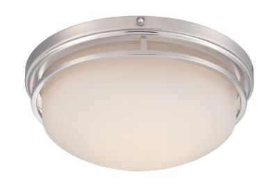 Designers Fountain - LED303L-SP - LED Flushmount - Satin Platinum