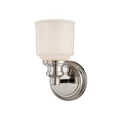 One Light Bath Bracket - Satin Nickel