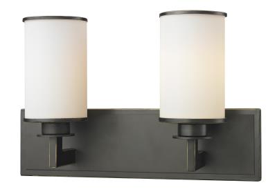 Two Light Vanity - Olde Bronze