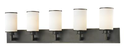 Five Light Vanity - Olde Bronze