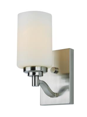 One Light Wall Sconce - Brushed Nickel