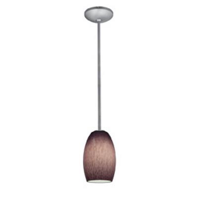 Chianti - One Light Pendant - Brushed Steel