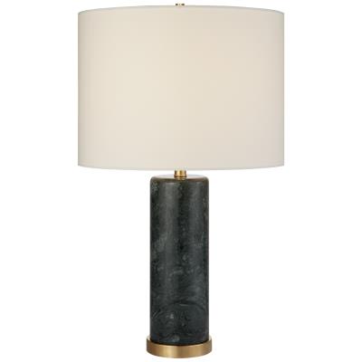 VIS ARN 3004GRM-L Visual Comfort Signature One Light Table Lamp Green Marble - Cliff (1) 150.00W A21 Bulbs Not Included 17.00IN W X 30.00IN H