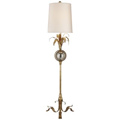 Naples Lamp Visual Comfort One Light Buffet Lamp Gilded Iron