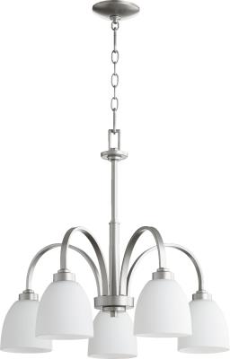 Quorum Canada - 6360-5-64 - Reyes - Five Light Chandelier - Classic Nickel