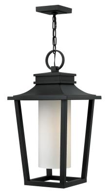 LED Hanging Lantern - Black