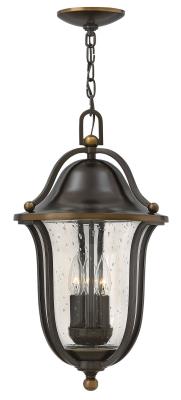 LED Hanging Lantern - Olde Bronze